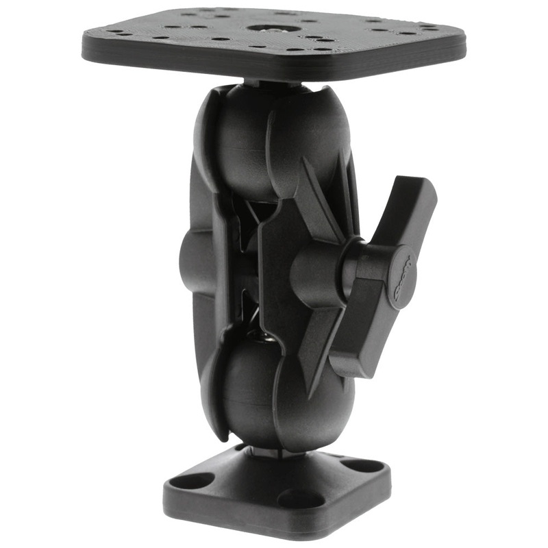 Scotty 164 1.5 Ball Mount w/Sounder Plate – 0164