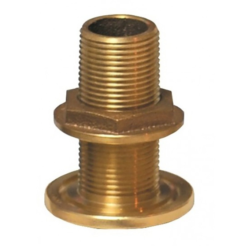 GROCO 2-1/2 Bronze Thru-Hull Fitting w/Nut