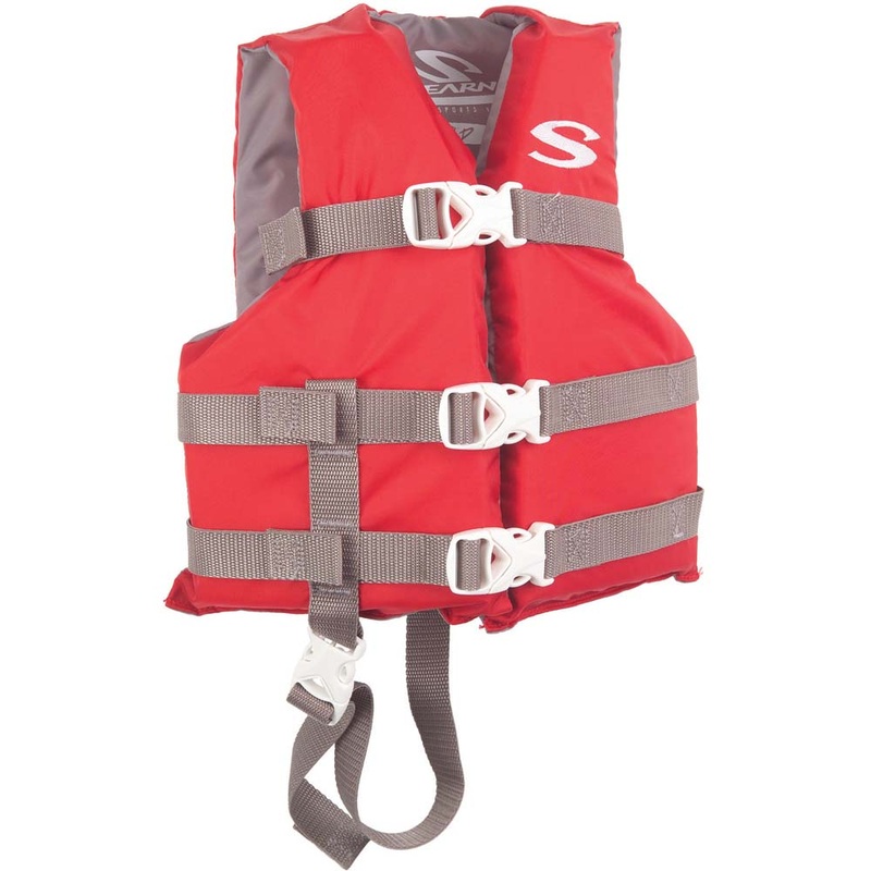 Stearns Classic Series Child Vest Life Jacket – 30-50lbs – Red – 2159439