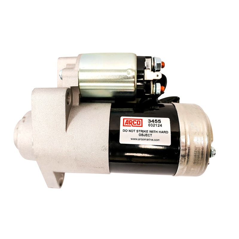 ARCO Marine Replacement Outboard Starter f/Mercury & Honda Engines 2002-2019 – 175-250 HP – 3455