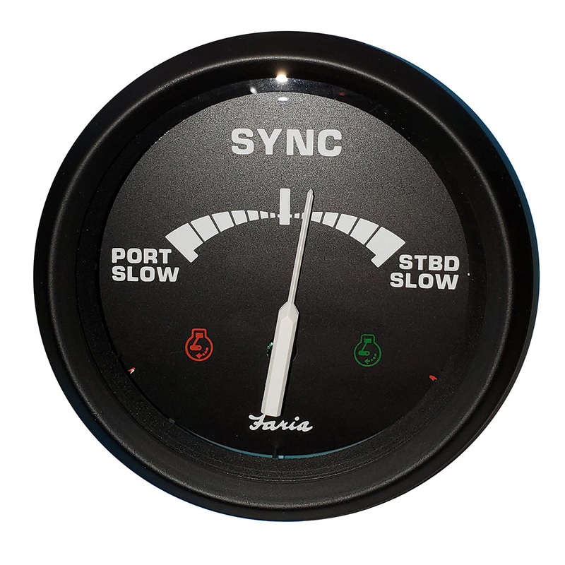 Faria 4 Gauge Engine Synchronizer f/Dual Engines Gas & Diesel