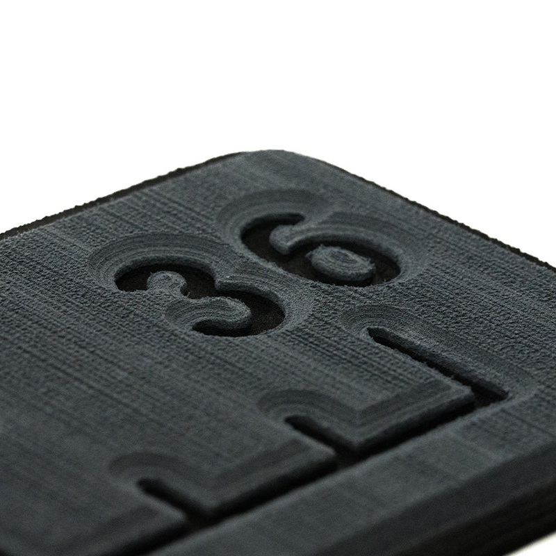 SeaDek 36 Routed Ruler – 6mm – Brushed Texture – Dark Grey/Black