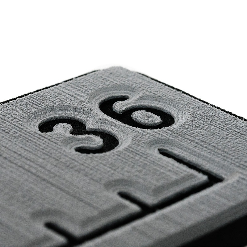 SeaDek 36 Routed Ruler – 6mm – Brushed Texture – Storm Grey/Black