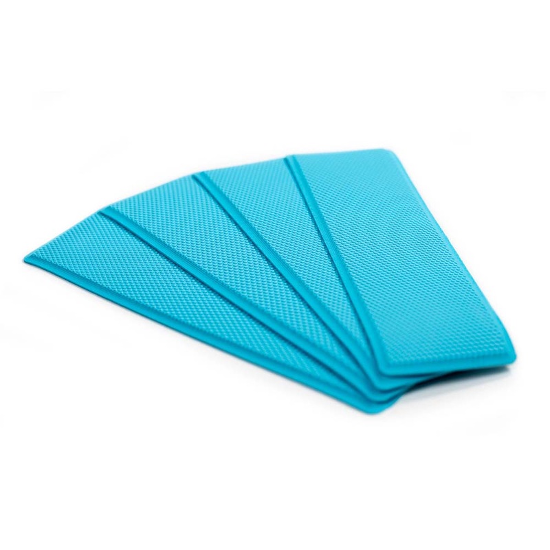 SeaDek Embossed 4-Piece Step Kit – Bahama Blue