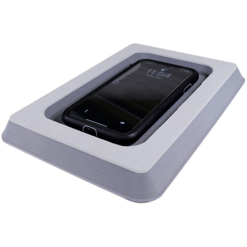 SeaDek Single Cell Phone Dash Pocket – Cool Grey/Strom Grey