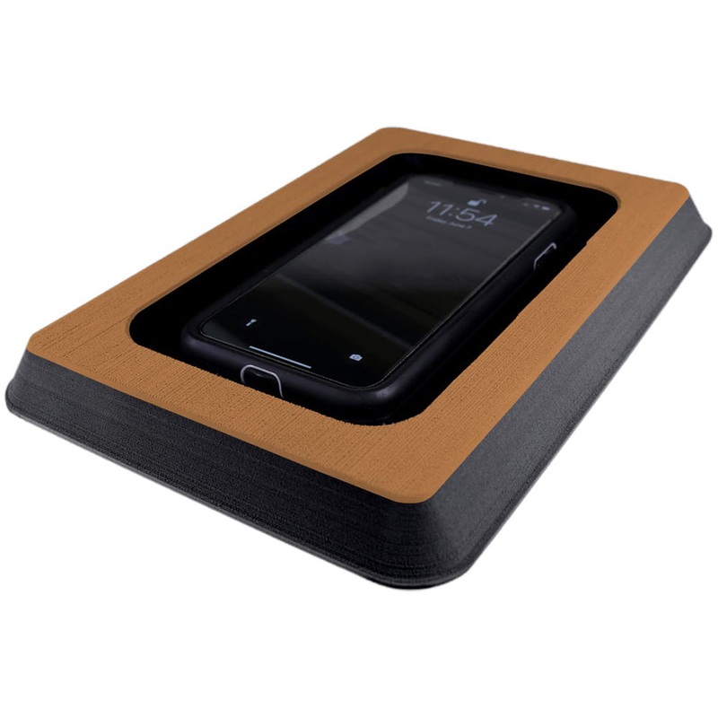 SeaDek Single Cell Phone Dash Pocket – Mocha/Black