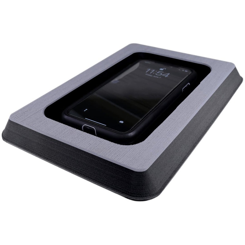 SeaDek Single Cell Phone Dash Pocket – Strom Grey/Black