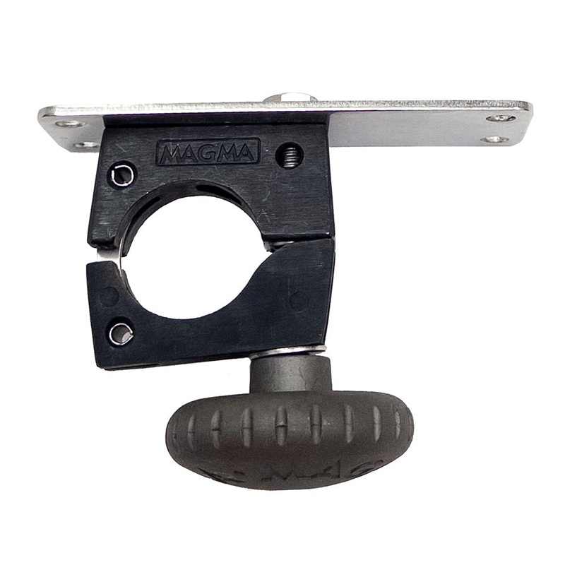 Magma Horizontal Round Rail Mount w/Knob – 1-1/2