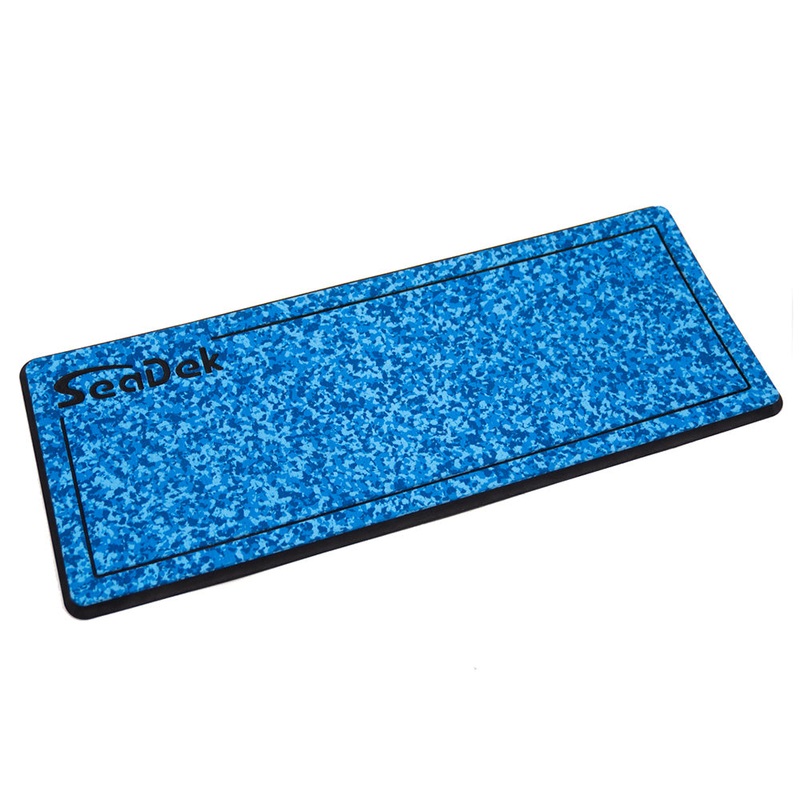 SeaDek 16 x 39 20mm Dual Density Large Helm Pad w/SeaDek Logo – Brushed Texture – Aqua Camo/Black (406.4mm x 990.6mm x 20mm)