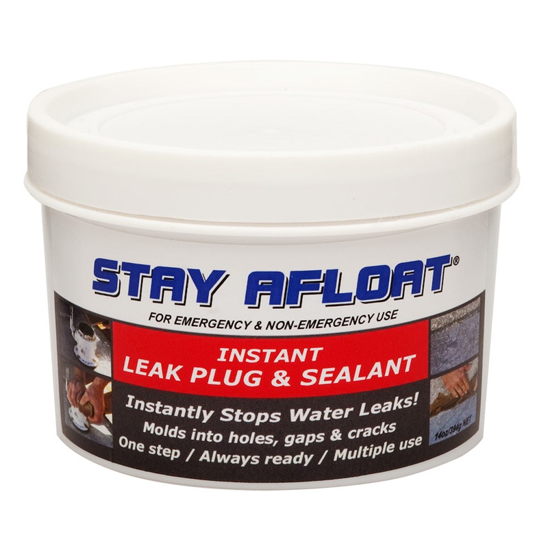 Stay Afloat Marine Instant Leak Plug & Sealant – 14oz
