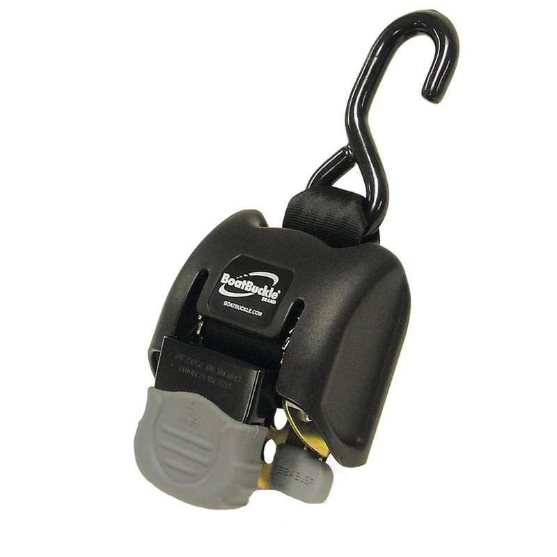 BoatBuckle G2 Retractable Transom Tie-Down – 2-43 – Pair – F08893