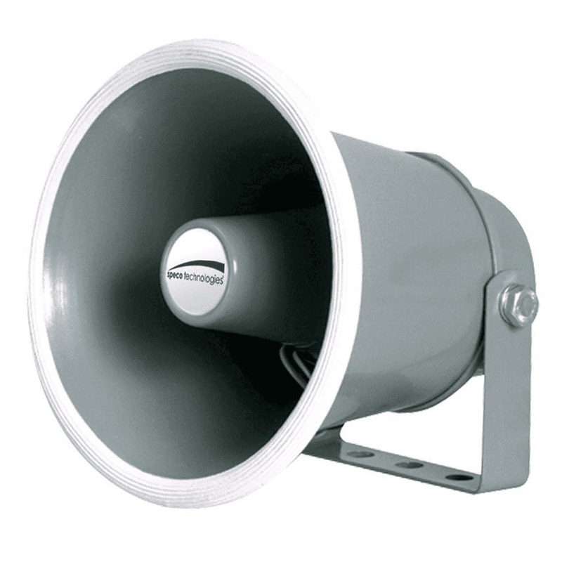 Speco 6 Weather-Resistant Aluminum Speaker Horn 8 Ohms – SPC10