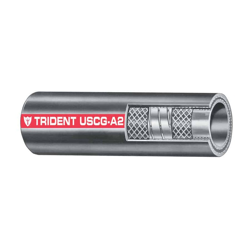 Trident Marine 2 x 50′ Coil Type A2 Fuel Fill Hose – 327-2006