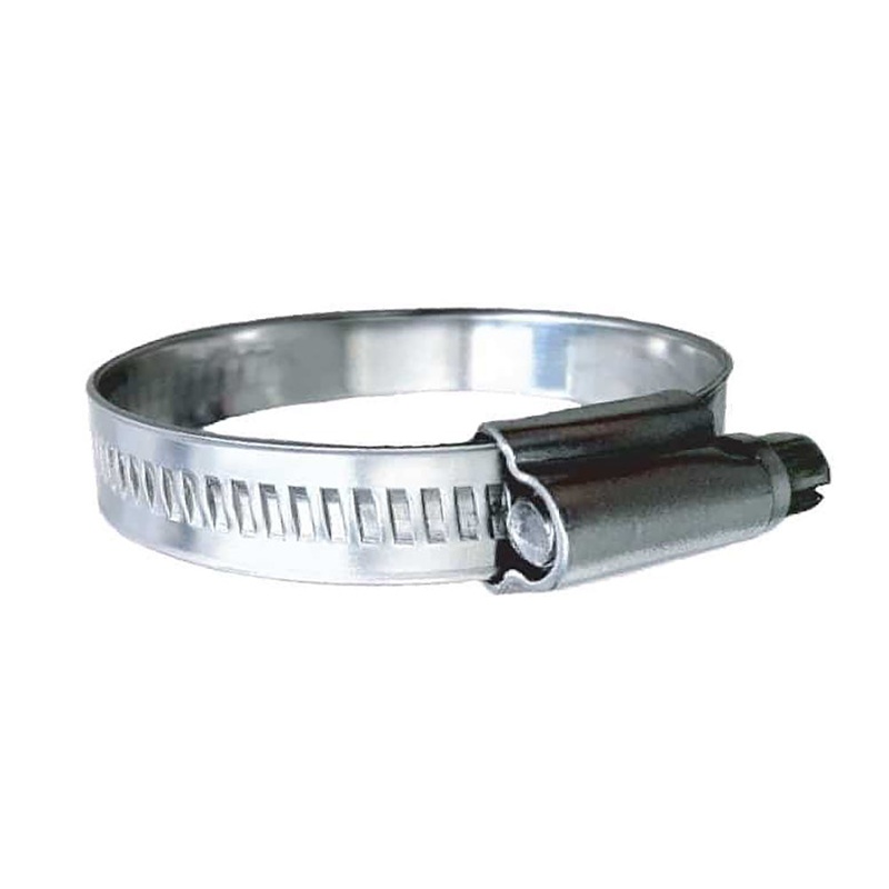 Trident Marine 316 SS Non-Perforated Worm Gear Hose Clamp – 15/32 Band – (2 – 2-9/16) Clamping Range – 10-Pack – SAE Size 32 – 710-2001