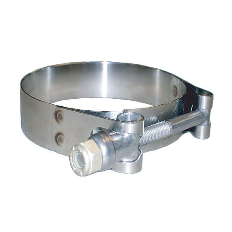 Trident Marine 316 SS T-Bolt Clamp – 3/4 Band – 6.30-6.74 Range – 10-Pack – 720-6001