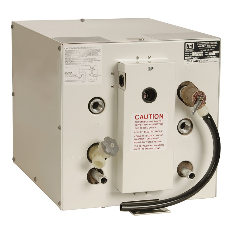 Whale Seaward 6 Gallon Hot Water Heater w/Front Heat Exchanger – White Epoxy – 240V – F650W