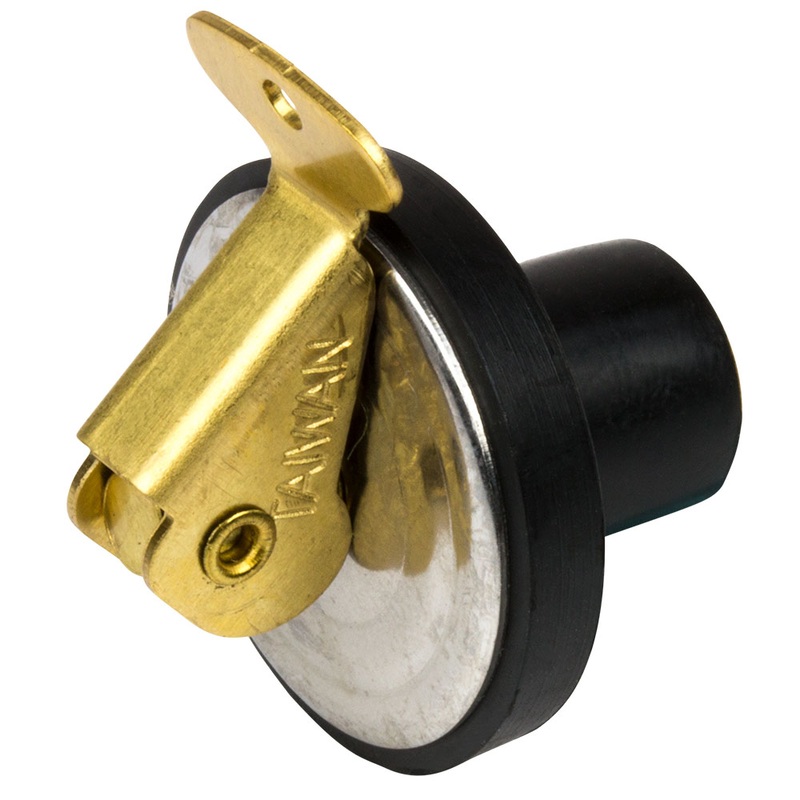 Sea-Dog Brass Baitwell Plug – 1/2 – 520092-1