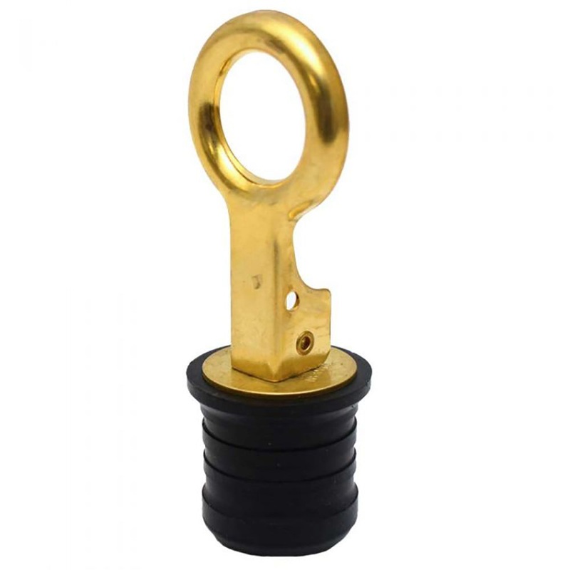 Sea-Dog Brass Snap Handle Drain Plug – 1-1/4 – 520072-1