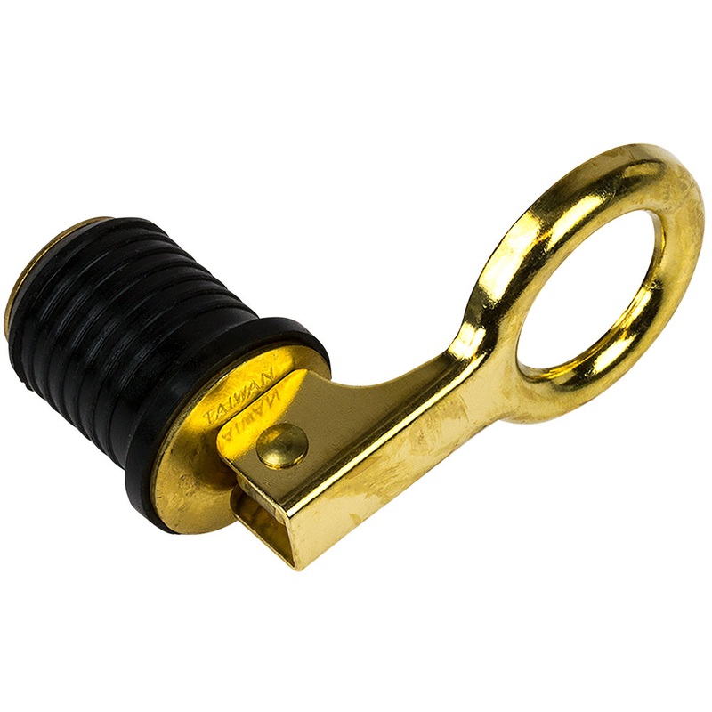 Sea-Dog Brass Snap Handle Drain Plug – 1 – 520070-1