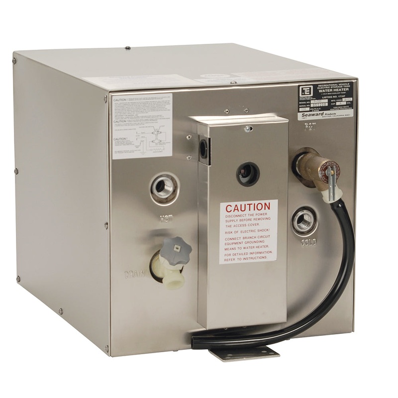 Whale Seaward 11 Gallon Hot Water Heater – Stainless Steel – 120V – S1200E