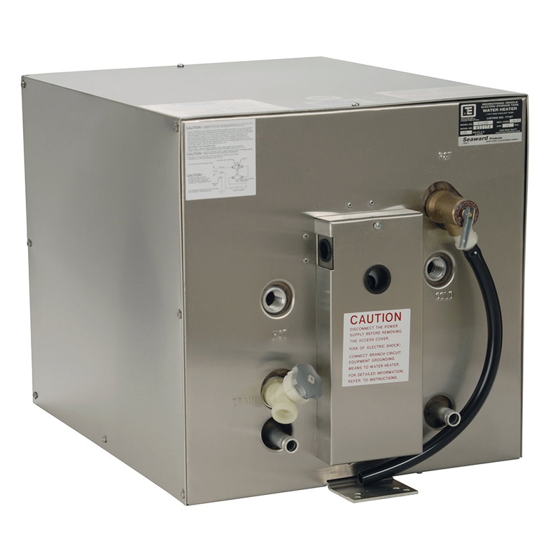 Whale Seaward 11 Gallon Hot Water Heater w/Front Heat Exchanger – Stainless Steel – 240V – F1250