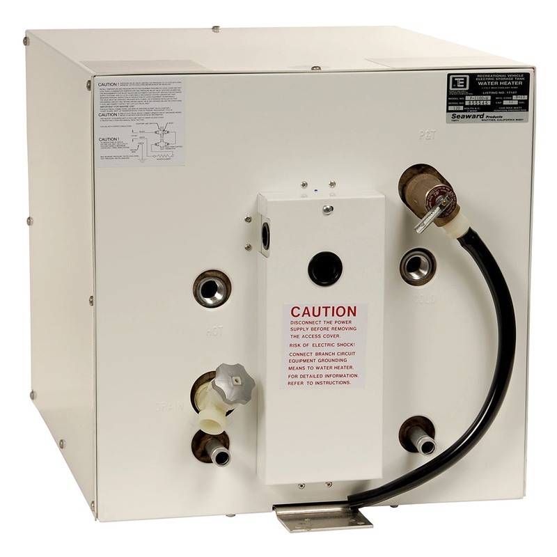 Whale Seaward 11 Gallon Hot Water Heater w/Front Heat Exchanger – White Epoxy – 240V – F1150W