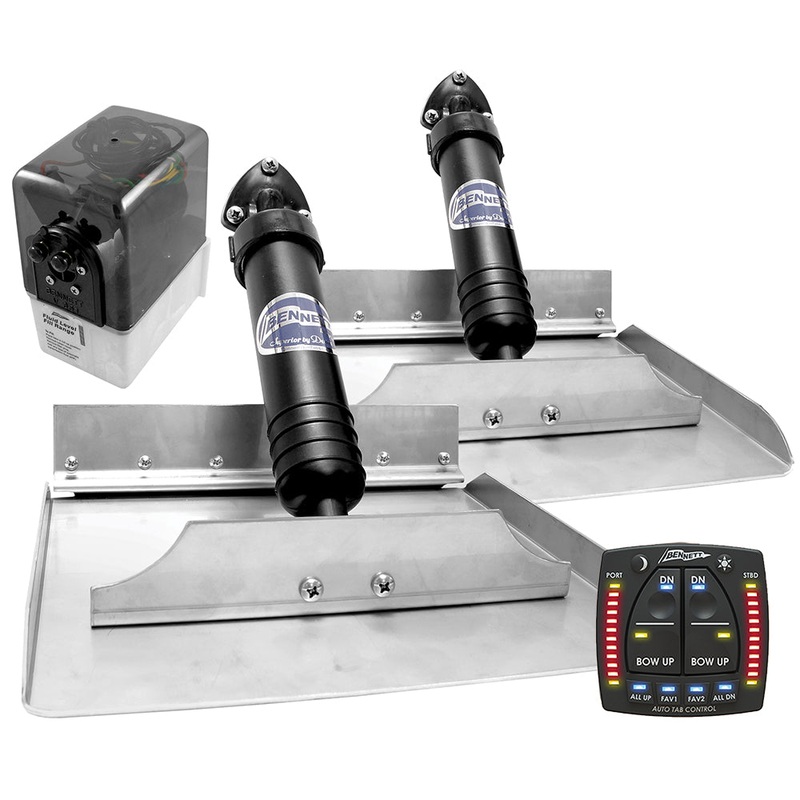 Bennett 129ATP Hydraulic Trim Tab Complete Kit w/Auto Trim Pro – 129ATP