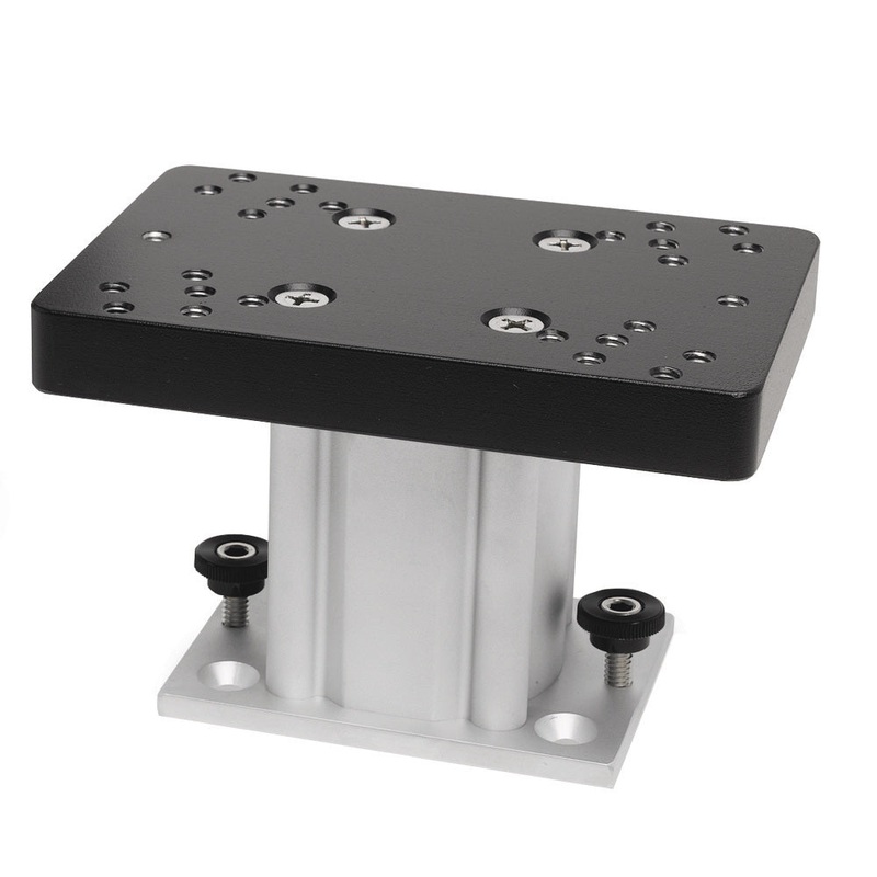 Cannon Aluminum Fixed Base Downrigger Pedestal – 4 – 1904030