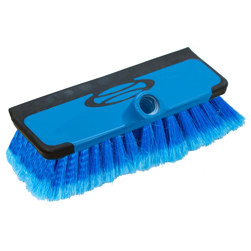 Sea-Dog Boat Hook Combination Soft Bristle Brush & Squeegee – 491075-1