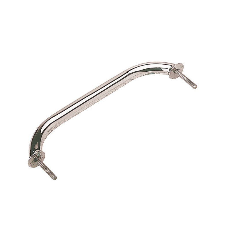 Stainless Steel Stud Mount Flanged Hand Rail w/Mounting Flange – 18 – 254218-1