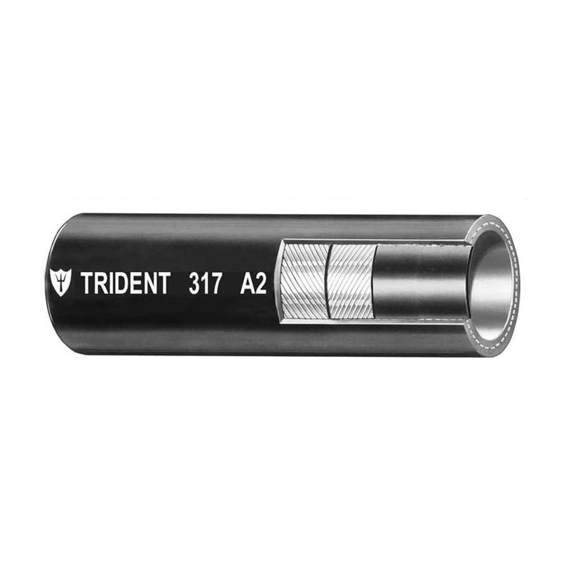 Trident Marine A2 Fuel & Vent Line Hose – Black – 317-0580-FT