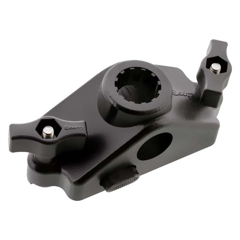 Scotty 0343 Locking Gunnel Track Mount – 0343-BK