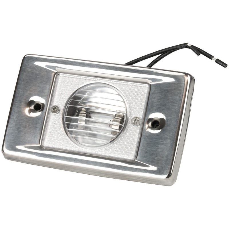 Sea-Dog Stainless Steel Rectangular Transom Light – 400136-1