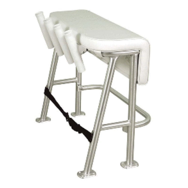 TACO Neptune III Leaning Post w/4 White Poly Rod Holders – L10-2005BSA-1