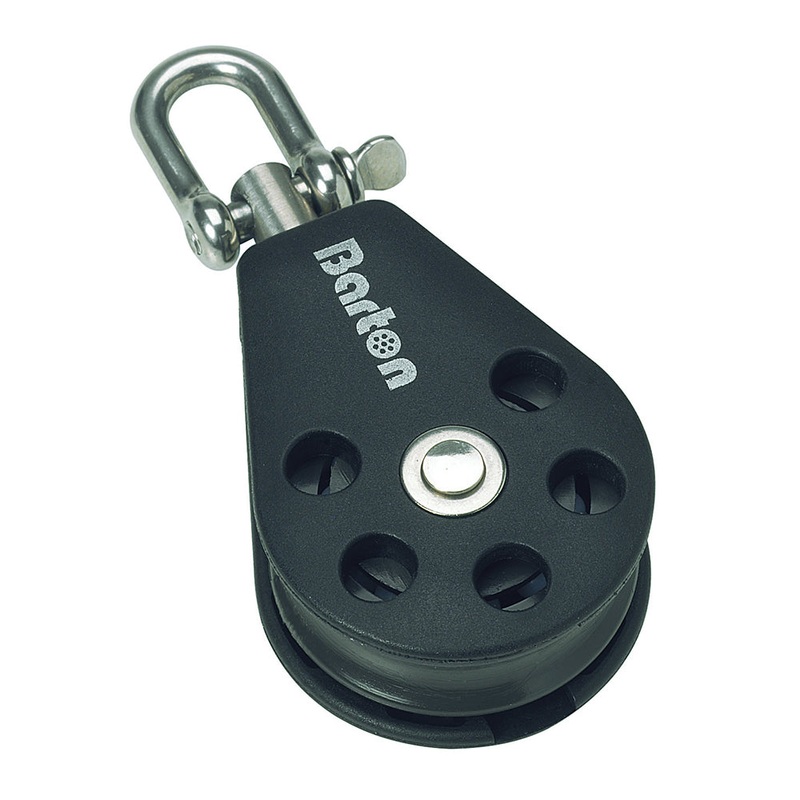 Barton Marine Size 1 Single Swivel Block w/Becket – N01130