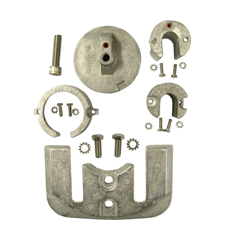 Performance Metals Mercruiser Bravo 1 Complete Anode Kit – Aluminum
