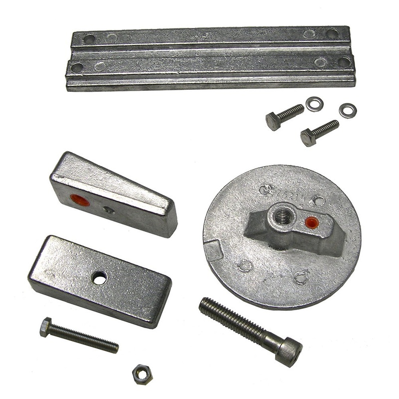 Performance Metals Mercury Verado 4 & Optimax Complete Anode Kit – Aluminum