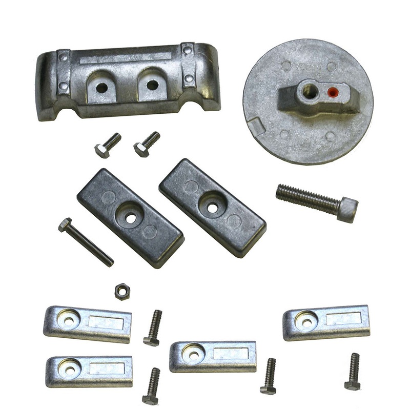 Performance Metals Mercury Verado 6 Complete Anode Kit – Aluminum
