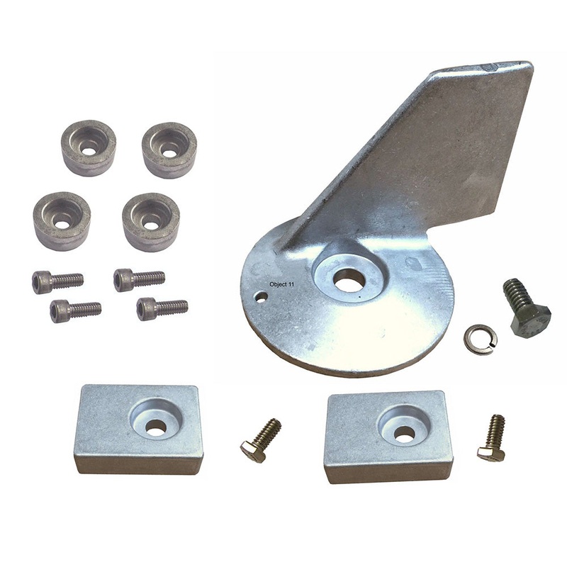 Performance Metals Suzuki 40-50HP Outboard Complete Anode Kit – Aluminum