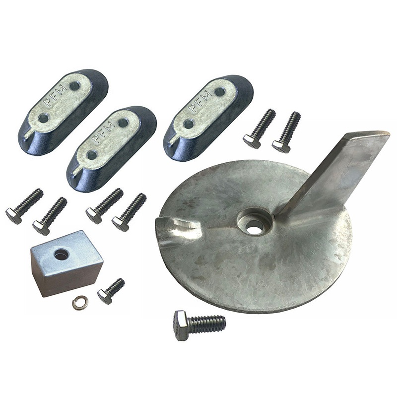 Performance Metals Yamaha 30-60HP Outboard Complete Anode Kit – Aluminum