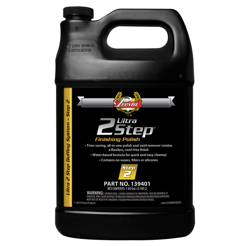 Presta Ultra 2-Step Finishing Polish – 1 Gallon