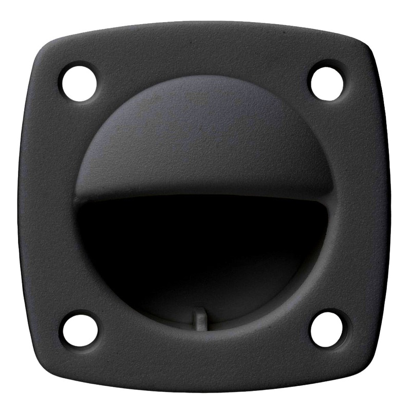 Whitecap Nylon Flush Pull – Small – Black – 3360BC