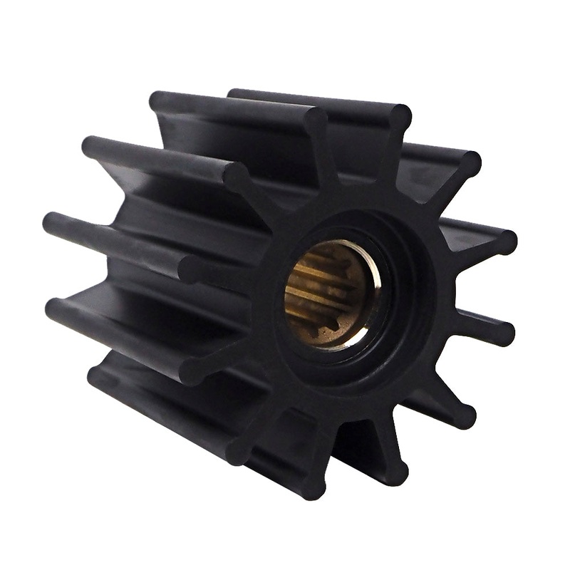 Albin Pump Premium Impeller Kit 82.4 x 20 x 73.4mm – 12 Blade – Spline Insert – 06-02-026