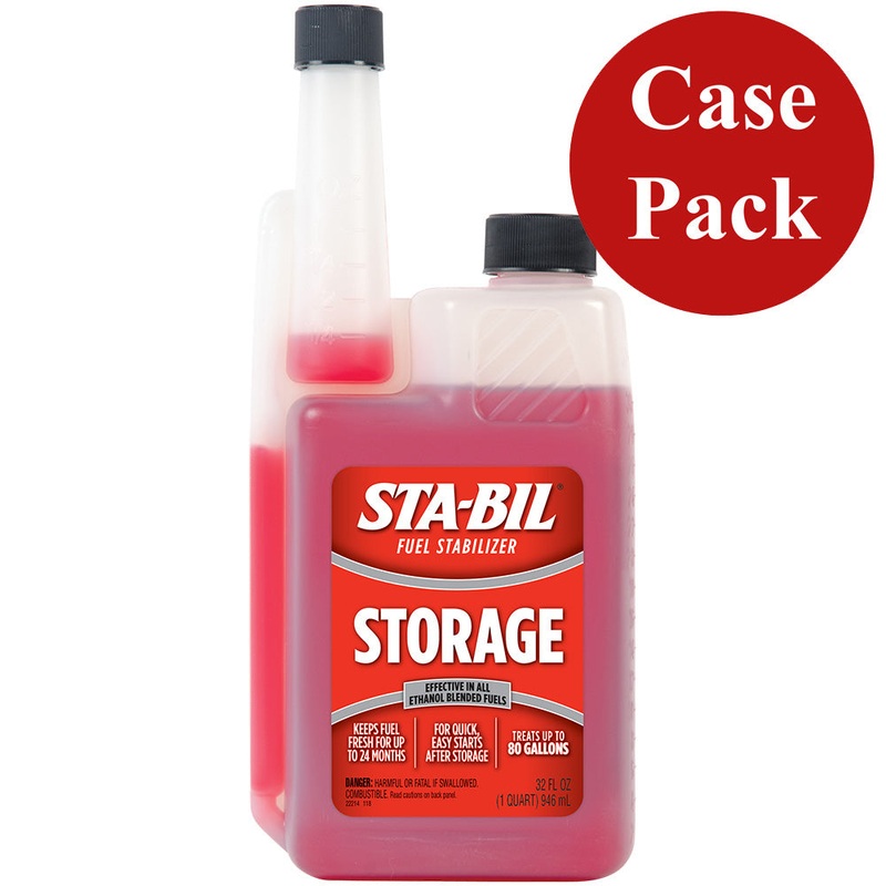 STA-BIL Fuel Stabilizer – 32oz *Case of 12*