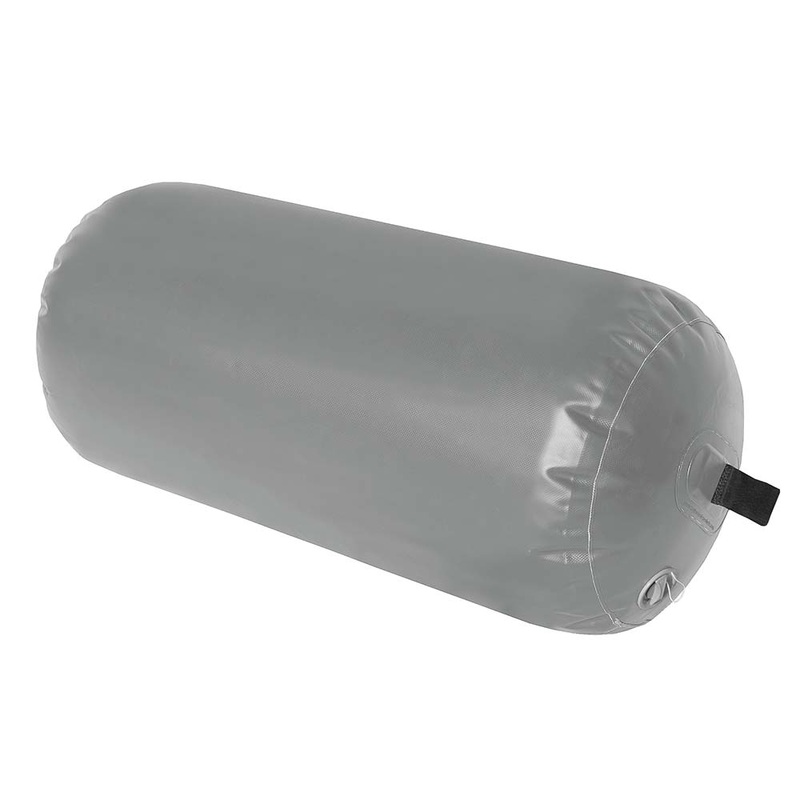 Taylor Made Super Duty Inflatable Yacht Fender – 18 x 42 – Grey – SD1842G
