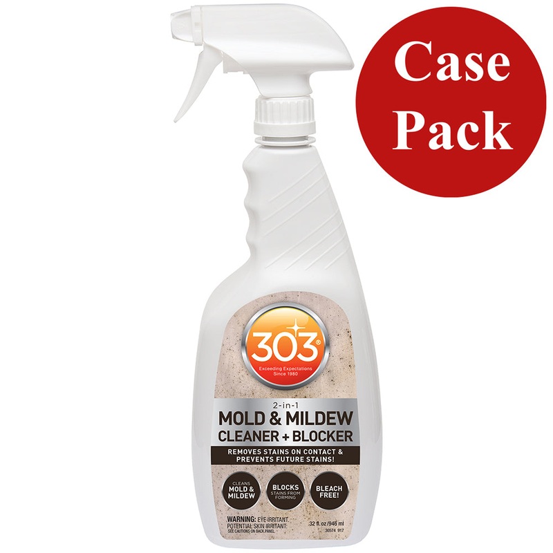 303 Mold & Mildew Cleaner & Blocker with Trigger Sprayer – 32oz *Case of 6* – 30574CASE