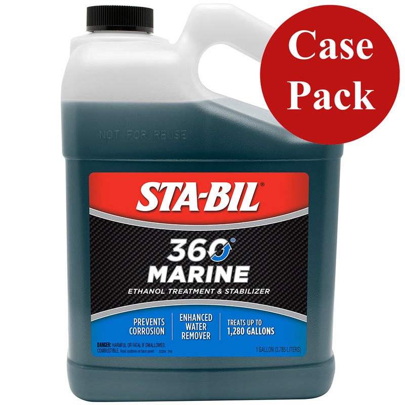 STA-BIL 360 Marine – 1 Gallon *Case of 4* – 22250CASE