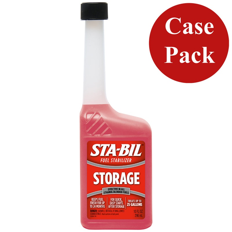 STA-BIL Fuel Stabilizer – 10oz *Case of 12* – 22206CASE