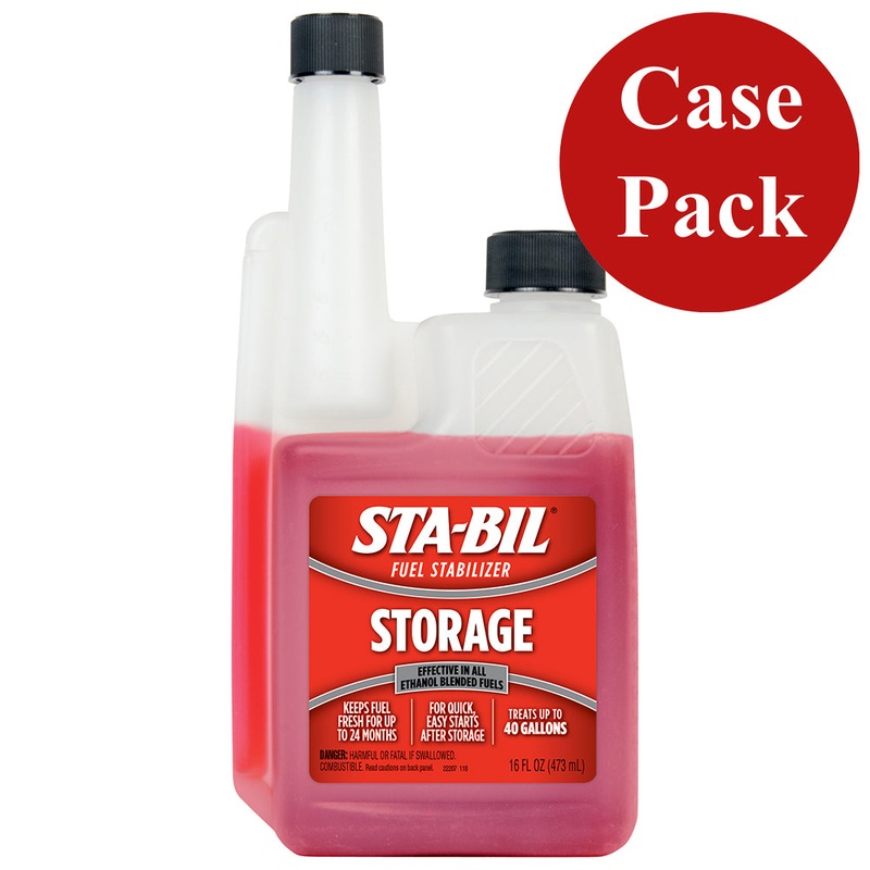 STA-BIL Fuel Stabilizer – 16oz *Case of 12* – 22207CASE