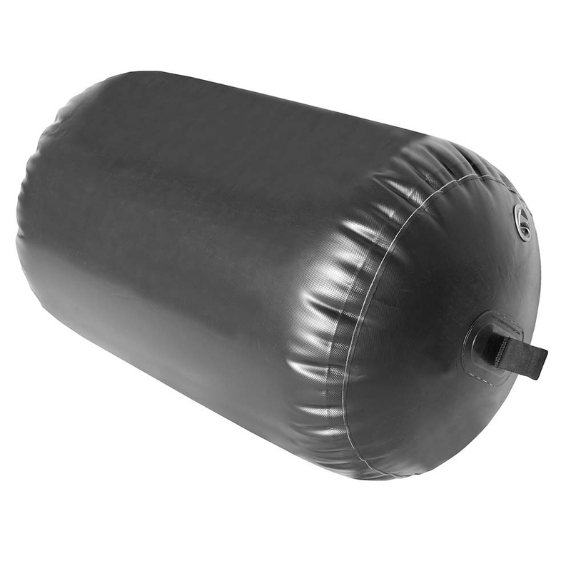 Taylor Made Super Duty Inflatable Yacht Fender – 24 x 42 – Black – SD2442B